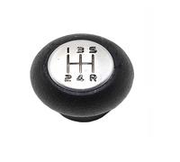 Ozzyr Collier de levier pour vitesse manuel pour voiture, 5 vitesses, capuchon noir chromé pour Swift 0510 SX4 0713 ALTO 1015(D model)