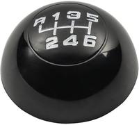 Ozzyr Couvercle de boîtier levier pour vitesse pour Alfa pour Romeo 2011-2013(Black 6 speed)