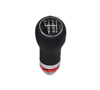 Ozzyr Couvercle de botte levier pour vitesse voiture en cuir noir, pour A3 S3 8P Sline pour Sportback(6 speed knob)