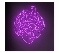 Ozzyr enseigne de barre au néon D'Ambiance Apaisante Lampe Enseigne Au Néon Pepper, Chili, Idéale Pour Les Bistrots, Restaurants(D,80cm)