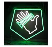 Ozzyr enseigne de barre au néon Décoration lumineuse au néon Jeu Palm pour enseigne Lumière LED pour décoration murale