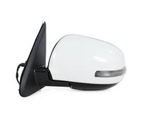 Ozzyr Ensemble de rétroviseurs latéraux pour Mitsubishi pour Outlander 2013-2018(Blanc,L)
