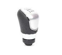 Ozzyr Guêtre de levier changement pour vitesse voiture, pour Focus Mk2 FL pour Mk3 pour Fiesta Mk7 pour Transit pour Connect pour Cmax pour Bmax pour Smax(Argent,5 speed)