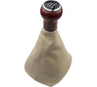 Ozzyr Housse de protection en cuir levier pour vitesse, pour VW pour Passat B5 1998-2004(Beige,5)
