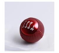 Ozzyr Mugen 6/5 pour vitesse M10x1.5 pommeau de levier pour manette pour tête pour ajustement, pour Honad pour Accord EK9 EP3 FN2 DC2 DC5 S2000 FD2(Rouge,6 speed)