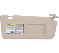 Ozzyr Pare-Soleil pour Avant élégant avec Miroir de Maquillage pour Toyota pour RAV4 2004-2005(Beige)