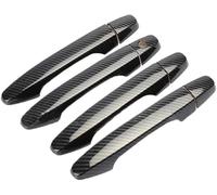 Ozzyr Poignée de porte extérieure gauche voiture 8p garniture style fibre carbone pour Civic pour CR-V 2012-2016