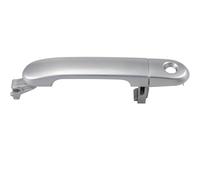 Ozzyr Poignée de porte extérieure pour Nissan pour Versa 2007-2012 82640-EL12A 82641-EL12A 1 pièce(Silver Front Left)
