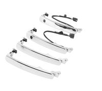 Ozzyr Poignées de porte extérieures pour Nissan pour Rogue pour Murano lot 4 pièces ABS argenté 80640-CA012