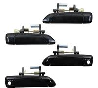 Ozzyr Poignées de porte extérieures voiture pour Civic 2001-2005 lot 4 pièces pour avant 72180S5A013 et 72180S5DA02