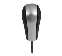 Ozzyr Pommeau de levier pour vitesse automatique, pour E39 E46 E53 E60 E61 E63 E64 E83 E81 E82 E87 E90 E91 E92 E93, pour, tête stylo(Short Silver)