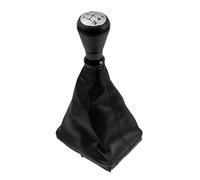 Ozzyr Pommeau de levier pour vitesse avec guêtre, couvercle démarrage, étui, pour, stylo, accessoires style voiture, pour Peugeot 206 406(Argent,Gear shift cap)