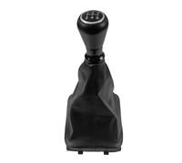 Ozzyr Pommeau de levier pour vitesse avec guêtre, couvercle démarrage, étui, pour, stylo, accessoires style voiture, pour Peugeot 206 406(Chrome,Gear shift cap)