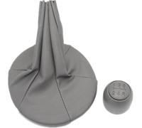 Ozzyr Pommeau de levier pour vitesse avec soufflet en cuir pour Fiat pour Panda MKII 2003-2011(3)