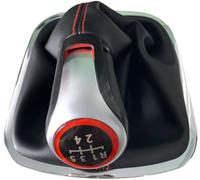 Ozzyr Pommeau de levier pour vitesse avec soufflet pour VW pour Polo 6R Berline 2010-2017(3)