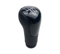 Ozzyr Pommeau de levier pour vitesse en cuir, tête stylo pour Fiesta, pour Fusion, pour Transit, pour Connect 5/6, accessoires style voiture, 2002(Noir,6SPEED)