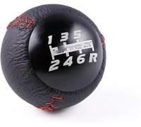 Ozzyr Pommeau de levier pour vitesse M10x1,5 pour Civic pour Accord EK9 EP3 FN2 DC2 DC5 S2000 FD2(6 Speed Black)
