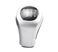 Ozzyr Pommeau de levier pour vitesse manuel pour voiture, 5 et 6 vitesses, tête manette pour pour E81 E87 E88 E82 E90 E91 E92 E93(6 Speed)