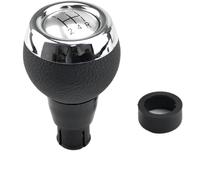 Ozzyr Pommeau de levier pour vitesse pour Mini pour Cooper R55 R56 R57 R58 R59 R60(Silver 5 Speed)
