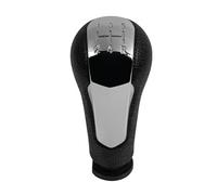 Ozzyr Pommeau de levier pour vitesse pour Spark 2011 2013 2014 2015 2016, guêtre pour, collier couverture botte, accessoires style voiture(Chrome gearknob)