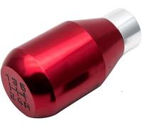 Ozzyr Pommeau de levier pour vitesse universel 5 vitesses, stylo à bille, poignée tête(Rouge)