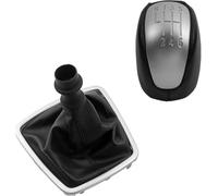 Ozzyr Pour laguna III MK3 2008-2015 6 pour vitesse pommeau de levier pour en cuir guêtre(2)