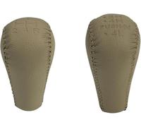 Ozzyr Pour Nissan pour Patrol GU Y61 Main pour vitesse Soufflet Levier Shiter Tête Handball(Beige 2pcs)