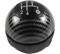 Ozzyr Soufflet de levier pour vitesse pour Fiat 500 500C 2007-2018(Carbon fiber)