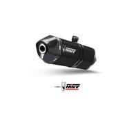 P.009.LDRB - Silencieux MIVV DELTA RACE Inox Noir VESPA GTS 300 (21-23)