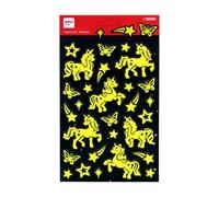 P 1f Stickers Licornes Luminescentes