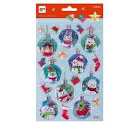 P.1F STICKERS NOËL BONHOMME DE NEIGE
