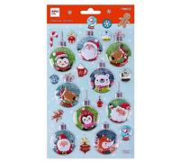 P.1F STICKERS NOEL BOULE DE NOËL