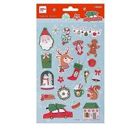 P.1F STICKERS NOEL RENNES DE NOËL