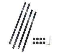 P-20177 Lot de 4 connecteurs de rail de guidage pour scie à rail Makita à longues coupes - S'adapte à DeWalt dans les rails de guidage intégrés en T pour une coupe sécurisée, compatible avec les