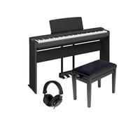 Yamaha P-225 Meuble Noir Pack Deluxe Pianos numériques portables