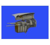 Maquette Eduard P-38f/g Nose Gun Bay For Tamiya - 1:48e - Accessories