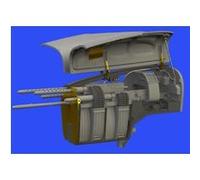Maquette Eduard P-38f/g Nose Gun Bay For Tamiya - 1:48e - Accessories