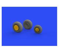 Maquette Eduard P-38f/g Wheels For Tamiya - 1:48e - Accessories