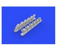 Maquette Eduard P-40b Exhaust Stacks For Airfix - 1:48e - Accessories