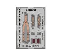 P-40b Seatbelts Steel For Airfix - 1:48e - Eduard Accessories