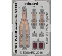 P-40b Seatbelts Steel For Airfix - 1:48e - Eduard Accessories