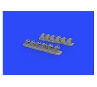 P-40e Exhaust Stacks For Hasegawa - 1:32e - Accessories