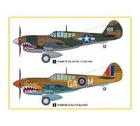 P-40e Kitty Hawk Fighter - 1:48e - Hobby Boss G