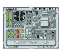 Eduard Accessories 49314 - 1:48 P-40E Faucon de Guerre Pour Hasegawa Kit -