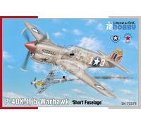 P-40K-1/5 Warhawk "Short Tail" Special Hobby 72379 skala 1/72