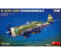 P-47D-11RE Thunderbolt. Kit De Base 1:48 Modèle En Plastique MINIART