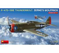 Miniart 1:48 - P-47D-11RE Thunderbolt, Zemke's, AdvKit