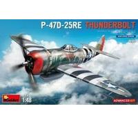 MiniArt Kit de construction en plastique P-47D-25RE Thunderbolt 1:48 Non peint