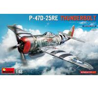 P-47D-25RE Thunderbolt Advanced Kit MiniArt 48001 skala 1/48