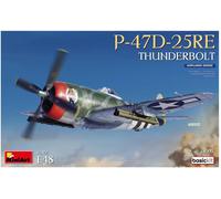 P-47d-25re Thunderbolt. Basic Kit 1:48 Plastique Model Kit Miniart